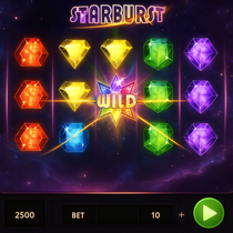 NineSpin - Starburst Slot Game - NetEnt Premium Pokie